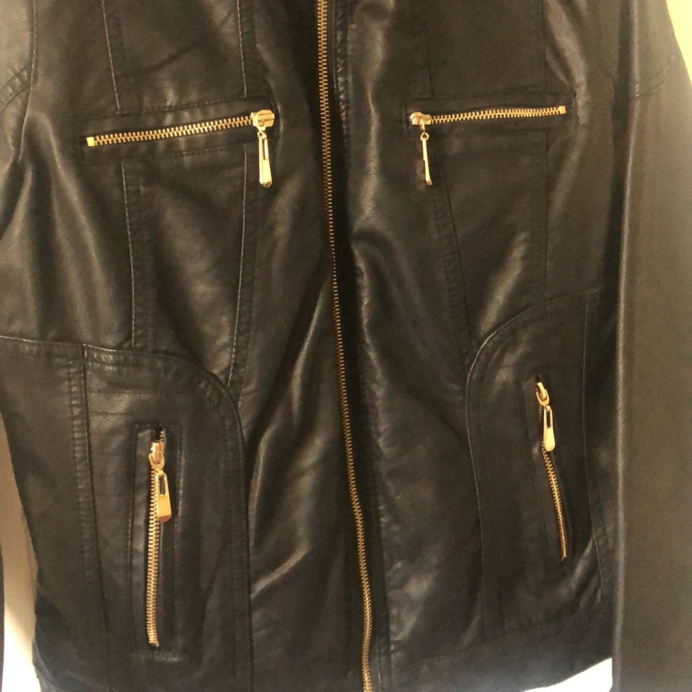 Pleather jacket - Picture 4 of 5